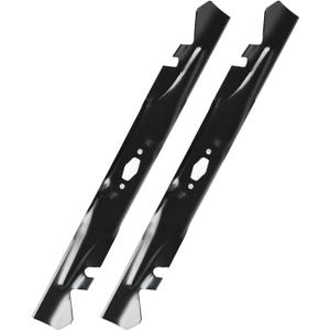 742-05510-X Mower Blades Fits for Cub-Cadet 46-Inch XT2-LX46, ZTS1-46, XT1-LT46, 742P05510-X Toothed Blades Compatible with Troy-Bilt Super Bronco 46 XP, Mustang Z46, 2-Pack