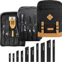 Chef Sac Elite Vintage Daypack with 10-Pack Knife Guards Included