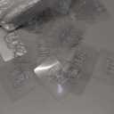 80Pcs Hooks for Outdoor String Lights Clips: Heavy Duty Cable Clips with Waterproof Adhesive Strips for Hanging Christmas Light - Outside UV-Resistant Clear Sticky Cord Holders Rope Organizer