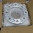Customadeonly 8x6.5 (8x165.1) Wheel Spacers 1 Inch  4pcs Forged Aluminum Spacers with 126mm Bore, M14x1.5 Studs  Fits Chevy GMC 8 Lug Trucks  25mm Thick  Stud Trimming May Be Required (Silver)