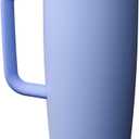 Owala FreeSip Tumbler Insulated Stainless Steel Water Bottle with Built-in Straw and Side Handle, For Travel, Work, School, and Sports, 40oz, BPA Free, Leak Proof, Out of the Blue