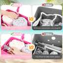 OUTXE Beach Bag Organizer Compatible with X Large Bogg Bag Accessories Inserts, Lightweight Mesh Insert Divider Pouch for Original XL Bogg Bags, Beach Tote Bags Insert for Organizing