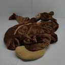 vavalad Adult Onesie Pajamas Halloween Costume Cosplay Women Men (Large, New Brown Animal Onesie Pajamas)