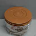 Premium Kimchi, Sauerkraut Container Probiotic Fermentation with Inner Vacuum Lid Round (0.4 gal/ 1.5L)