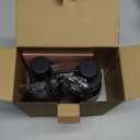 Foaming Soap Dispenser Set, Glass Foam Soap Dispenser with Plastic Pump, 8.5oz Empty Refillable Glass Bottle for Liquid Soap  Kitchen, Bathroom, Commercial