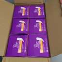 Poise Daily Microliners, Incontinence Panty Liners for Bladder Leaks, 1 Drop Lightest Absorbency, Regular, 54 Count of Pantiliners (6 Pack)
