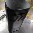 24" Windowless Evaporative Air Cooler, 15H Timer & 120°Oscillation, 3-IN-1 Cooling Fan Unit with Remote, 2-Gal Tank, 3 Modes & 3 Speeds, Ultra-Quiet Ventless Swamp Cooler for Home Office, Onyx