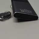 Portable Charger Power Bank, 10000mAh 22.5W PD Fast Charging Powerbank with Built-in USB C Cable, Slim External Phone Battery Pack for iPhone 17/16/15 Samsung S24 Android (Grey)