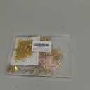 AUGSUN 189Pcs Keychain Making Kit, Charm Jewelry Chain Making Crafts Including 60 Charms 12 Keychain Clips Hooks 15 Extender Chains 100 Jump Ring and Jewelry Plier for Crafts Accessories