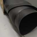 Salon Mat for for Hairstylist 3'x5' Barber Shop Anti-Fatigue Salon Standing Chair Mat - Black Semi Circle 1/2" Thick Comfort Salon Mat, Hair Cutting Hairdressing Equipment