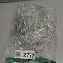 Joomer Christmas Net Lights - 12FT x 5FT 360 LED Plug-in Mesh Lights, Waterproof with 8 Modes, Timer, Connectable for Bushes, Trees, Garden, Outdoor Christmas Decor (Clear Wire, Warm White)