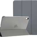 ProCase for iPad (A16) 11th Generation 11 Inch 2025/ iPad 10th Generation 10.9 Inch 2022 Case, Slim Smart Cover with Translucent Hard Shell Back, Supports Touch ID, Auto Wake/Sleep -Grey