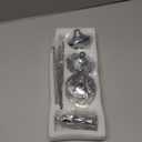 CHILL RECIPE Silver Taper Candle Stick Holders Tall Candle Holder, Vintage Candlesticks Holder Bulk for Home Decor Table Centerpiece Dining Party Festival Decorations (2 Set 6Pcs)