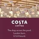 2 x Costa Coffee Whole Bean Coffee, Signature Blend Dark Roast, 12oz each, Rainforest Alliance Certified (EXP 02/28/26)