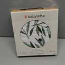 Babyletto 100% Organic Cotton Mini Crib Sheet, GOTS-Certified, Fitted 360, Ultra-Soft and Breathable Muslin - Olive Branches