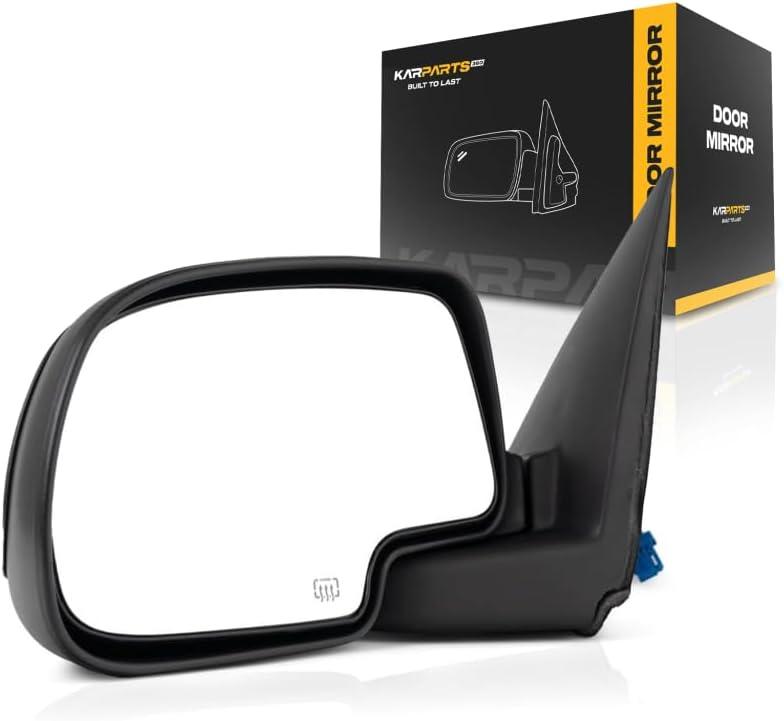 For Chevy Silverado 1500/2500/3500 Door Mirror 2003 2004 2005 2006 Driver Side | Power | Heated | Replacement For GM1320293 | 15226944