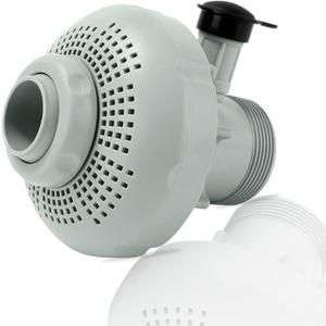 12355 Large Inlet Air Nozzle Compatible with Intex 1900-2450gph Pumps, Pool Inlet Air Nozzle for Intex 18' and Larger Pools, Strainer Grid Nozzle Kit Replacement Parts - 1 Pack