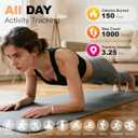 Smart Bracelet for Women, Health Activity Fitness Trackers, 24/7 Heart Rate, HRV, Blood Oxygen & Stress Monitor, 24H Sleep Tracker, Free APP for iOS & Android, Rose Gold