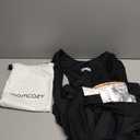 Momcozy Baby Carrier AirMesh - The Perfect Summer Water Sling for Newborns to Toddler 8-35 lbs - Cooling, Breathable and Lightweight Baby Wrap, Nice for Summer, Pool, Beach, Swimming, Black