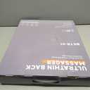 pryfey Back Massager, Rolling Up and Down Back Massager with Heat, Back Massage 4D Kneading for Pain Relief Deep Tissue, Ultrathin Shoulder Massager Gift for Women Men Parents Christmas, Grey