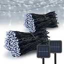 Vimorg Solar String Lights Outdoor, 1 Pack 79FT 200 LED Waterproof Solar Christmas Lights with 8 Lighting Modes for Tree Yard Garden Party Xmas Decorations