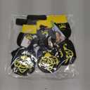 EXPAWLORER Anti Slip Dog Socks to Prevent Licking Paws, Dog Shoes for Hot Pavement, Dog Booties for Small Medium Large Senior Dogs, Traction Control Boots & Paw Protectors for Hardwood Floors (Large (4 Count), Yellow)