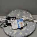 Baby Jumper, Baby Jumper Doorway with Adjustable Strap, Easy to Assemble, with a Soft Rug (Black)