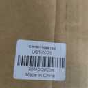 Garden Hose Reel Cart Hold 130 FT of 5/8 or 197 FT of 1/2 inch Hose, Metal Water Hose Holder with Wheels for Outside Yard Lawn