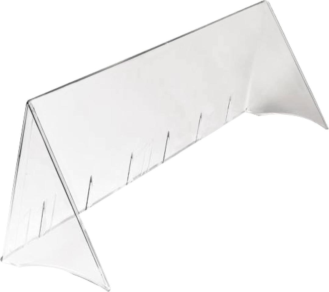 TayMac DG28 PTAC Air Deflector 29.5 in., Air Conditioner Vent Deflector, Clear Plastic Hot and Cold Air Vent Deflector, Air Conditioner Accessory for Better Comfort and Home Improvement