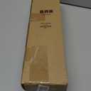 Wood Double Curtain Rod, Boho Decorative Dual Curtain Rod 36 to 72 Inch, 1 Inch Adjustable Heavy Duty Rustic Farmhouse Spliced Drapery Rods, Modern Faux Wood Grain Design