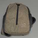 WATERFLY Crossbody Sling Backpack Sling Bag Travel Hiking Chest Bags Daypack (Flaxen) (Small, Khaki)
