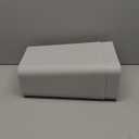 TIPGO Bathroom Trash Can with Lid, 4 Gallon / 15 Liter Small Garbage Can, Press Top Bin, Plastic Wastebasket with Pop-Up Lid for Bedroom, Living Room, Office (Grey, 2 Pack)