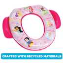 Disney Princess "Loving Life" Soft Potty Seat and Potty Training Seat - Soft Cushion, Baby Potty Training, Safe, Easy to Clean