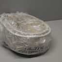 HOSROOME Macrame Storage Basket Boho Decor Baskets for Organizing Woven Decorative for Countertop Toilet Paper Basket for Tank Top for Home Decor Bedroom Nursery Livingroom Entryway (Set of 2) (white)