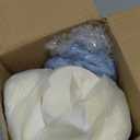 Lumbar Support Pillow with Wedge & Body Positioner Covers for Bed Relief Lower Back Pain : Sciatica Lower Back Pillow for Sleeping-Memory Foam Waist Pillow for Side/Back/Stomach Sleepers (Light Blue)