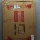 Tanmicoshomy White Bathroom Mirror 20x30 Inch, Wood Wall Mirror with Tempered Glass for Bathroom Living Room Bedroom or Hallway