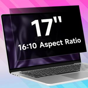 17 Inch 1920x1200 Laptop Privacy Screen (367 * 229mm), Anti Blue Light Glare & Anti Scratch Computer Privacy Shield, Not for 17.3" with 1920x1080 Resolution Laptop (17 Inch (Diagonal) - 16:10 Aspect Ratio)