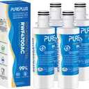 PUREPLUS MDJ64844601 Replacement for LG LT1000P ADQ747935, Kenmore 9980, LT1000, LT1000PC, ADQ74793501, ADQ74793502, LMXS28626S, LMXS30796S, Refrigerator Water Filter, Model: RWF4700AC, 4Pack (4 Count (Pack of 1))