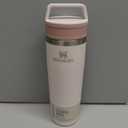 STANLEY Cafe To Go Travel Mug 20 oz | Leakproof Two-Part Drink Through Lid | Tumbler Cup for Coffee, Tea and Drinks | Insulated Stainless Steel Coffee Mug | BPA-Free | Rose Quartz