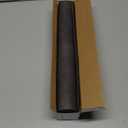 MontVoo -Bath Mat Rug-Rubber Backing Non Slip Quick Dry Absorbent Thin Bathroom Rugs Fit Under Door-Faux Suede Surface Bathroom Floor Mats-Shower Rug for in Front of Bathtub Shower Dark Grey 16"x24"