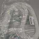 XINGO 48 inch White Zip Ties Heavy Duty 25 PCS,200 LBS Ultra Strong Plastic Wire Ties, Large Cable Ties Extra Long Tie Wraps, Indoor and Outdoor UV Resistant