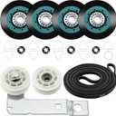 UPGRADED WPW10314173 4392067 Dryer Repair Kit & W10837240 Dryer Idler Pulley Replaces Whirlpool Cabrio Duet Maytag Bravos XL Dryer Parts MEDB835DW4, Includes W10314173 & 661570V & 279640 by AMI PARTS