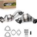Catalytic Converter Compatible with Ford Taurus/Flex 2010-2015, Explorer 2013-2016, Lincoln MKS MKT 2010-2014 3.5L V6 ONLY Turbo Catalytic Convertor EPA Compliant 19533 19534