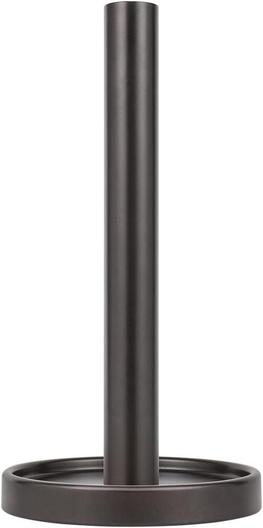 Ivilon Paper Towel Roll Stand  Steady and Easy Tear  Fits All Paper Towel Rolls  Oil Rubbed Bronze