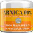 Arnica 35 Arnica Body Massage Gel – Water-Based Cosmetic Massage Gel with Arnica Montana, Fast-Absorbing Lightweight Texture, Non-Greasy Feel, Dermatologically Tested, 16.9 fl oz