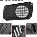 Under Dash Speaker Pods for Polaris Ranger 1000 / Ranger XP 1000 Crew 2018-2024 Accessories, Under Dashboard Speaker Enclosures Pods Holder Mount Support 5" Speakers (2 PCS)