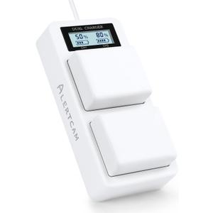 Battery Charger Station for Arlo Pro 3/Pro 4/Pro 5S & Arlo Ultra/Ultra 2, Digital LED Screen Dual Charging Station for Arlo Battery Only (No Batteries)