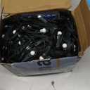 11.5ft x 5ft Solar Net Lights Outdoor, Solar & USB 2 Power Way 240 LED Waterproof Mesh Lights for Bushes, Remote Control 8 Modes String Light Trees Patio Garden Christmas Indoor Decor (Cool White)