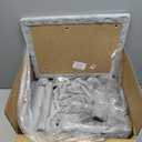 Heybly Cat Tree with Toy, Cat Tower Condo for Indoor Cats, Cat House with Padded Plush Perch, Cozy Hammock and Sisal Scratching Posts, Light Gray HCT004SW (43.3 inch)