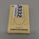 INPHIC Slim Wireless Mouse Rechargeable, Battery Visible, 2.4G Silent Cordless,2400 DPI with USB Receiver, Black